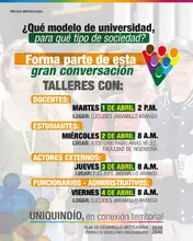Tu voz es importante, ¡participa en el conversatorio y los talleres!