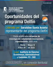 Charla Programa Delfín