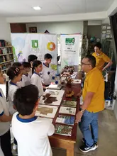 Promoviendo la investigación: el Herbario y la colección Ornitológica de la UQ participaron en feria de la ciencia en Roldanillo