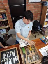 Promoviendo la investigación: el Herbario y la colección Ornitológica de la UQ participaron en feria de la ciencia en Roldanillo