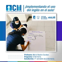 Facultad Ciencias de la salud implementa Proyecto CLIL - EduLAB