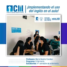 Facultad Ciencias de la salud implementa Proyecto CLIL - EduLAB