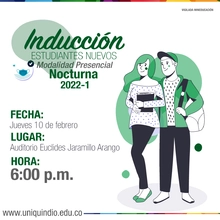 Inducción presencial nocturna 2022