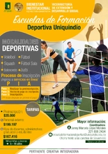 Escuelas de Formación Deportiva