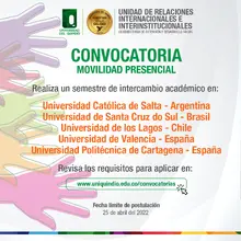 Convocatoria Movilidad Interna