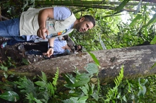 En el día de la Tierra, uniquindianos recorrieron el relicto boscoso “Cedro Rosado”