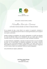 Nota de Estilo Doña Noralba