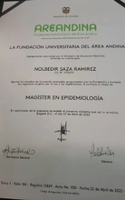 Doctor Nolbedir Saza Ramírez