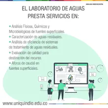 Servicios Laboratorio de Aguas
