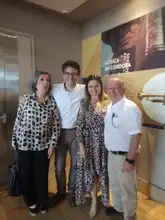 Rector uniquindiano en diálogo con ministro de educación designado y rectores del SUE