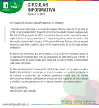 Circular informativa