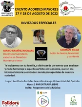 Actividades académicas y culturales en la semana del adulto mayor 2022