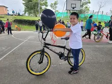 A la escuela en Bici