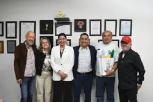 La embajadora de Nicaragua visitó a la Uniquindío