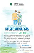 Servicio de Gerontología: una realidad en el Centro de Salud de nuestra alma mater