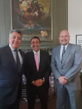 El rector Luis Fernando Polanía afianza en Países Bajos la internacionalización de la UQ 3