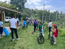 A la escuela en bici 1