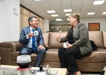 Visita embajadora Canadá 1