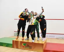 Pódium Squash femenino
