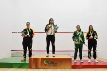Pódium Squash femenino 1