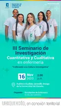 En la UQ se hablará de investigación cuantitativa y cualitativa en enfermería