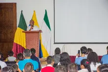 Estudiantes de 14 instituciones educativas del Quindío expusieron sus proyectos de robótica en la UQ