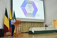 Maribeth Arrubla Franco presentó la experiencia significativa: Educación Financiera- mis Finanzas personales en conexión con el territorio