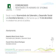 comunicado