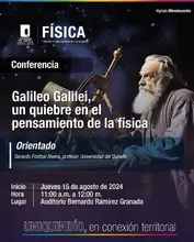 Conferencia sobre Galileo Galilei: Un quiebre en el pensamiento de la física