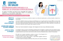 Toma de citología - Recomendaciones