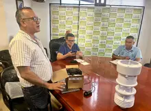 La Uniquindío presentó avances de la Red de Monitoreo Hidroclimático