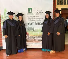 Graduados del CAT de Buga exaltados por su labor investigativa