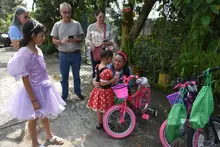 A la escuela en bici 1