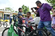 A la escuela en bici 3